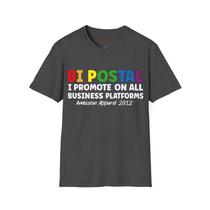 Bi Postal Unisex T-Shirt (LGBTQ)