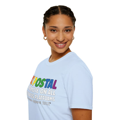 Bi Postal Unisex T-Shirt (LGBTQ)