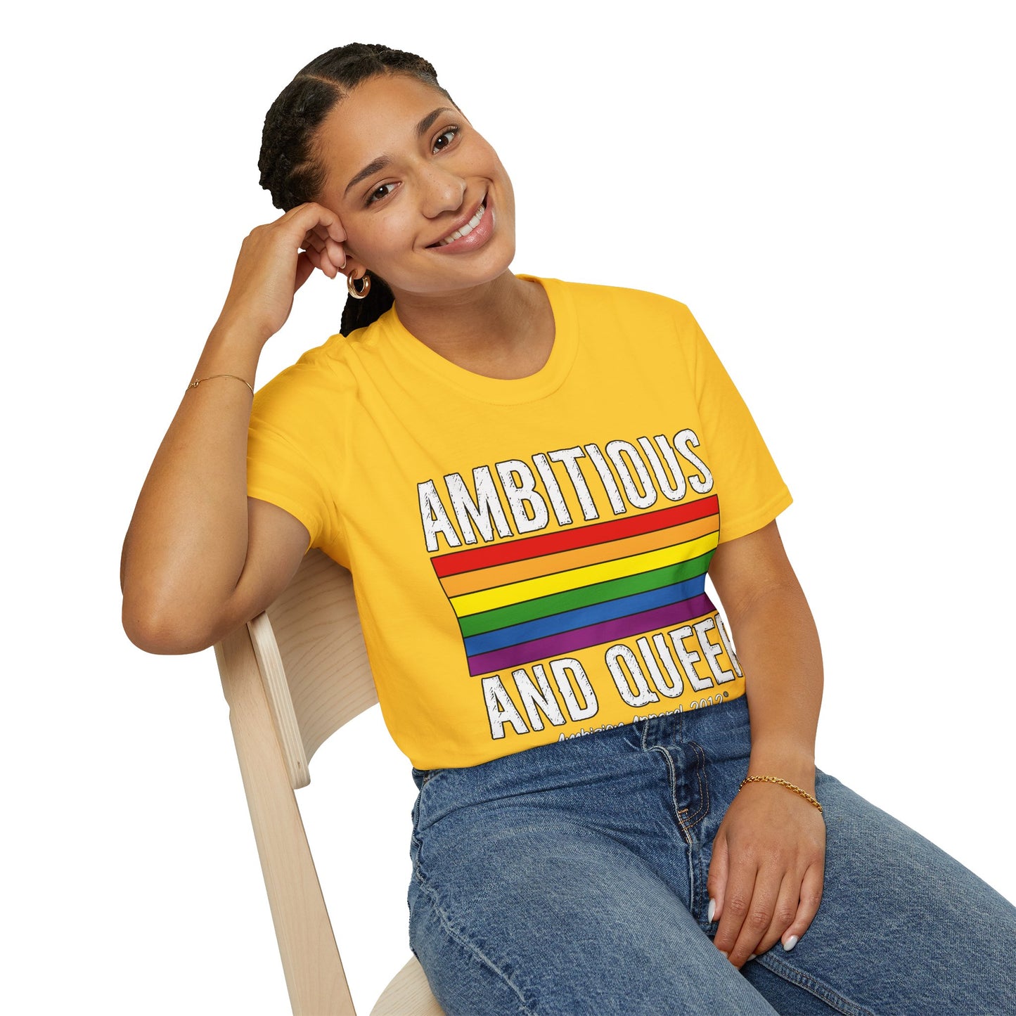 Ambitious and Queer T-Shirt (LGBTQ)