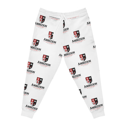 Unisex Ambizion Academy Joggers — White