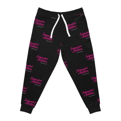 Unisex Independent Ambitious Joggers — Black