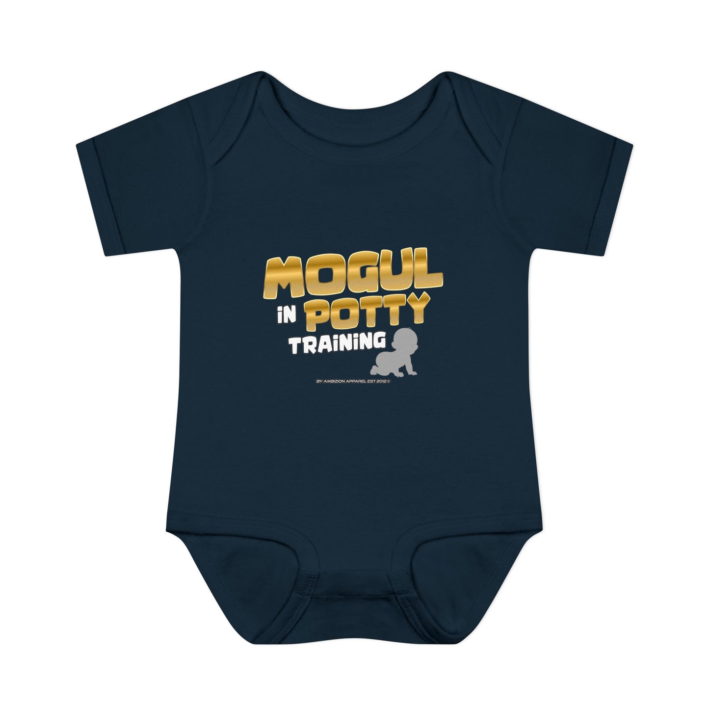 Mogul in Potty Training" Infant Onesie