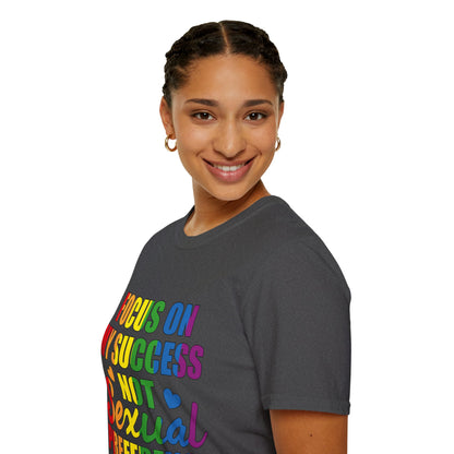 Focus On My Success Unisex T-Shirt (LGBTQ)