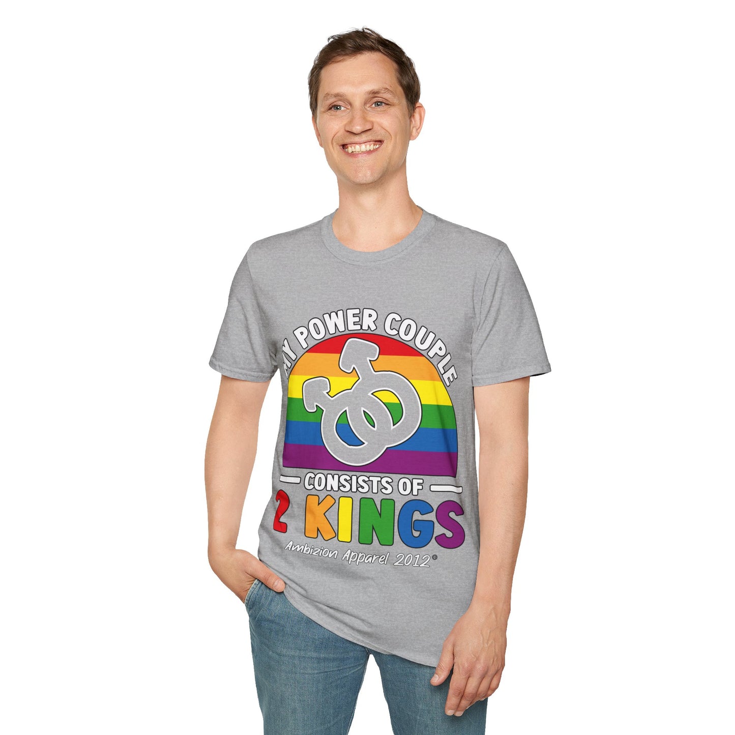 My Power Couple 2 Kings Unisex T-Shirt (LGBTQ)