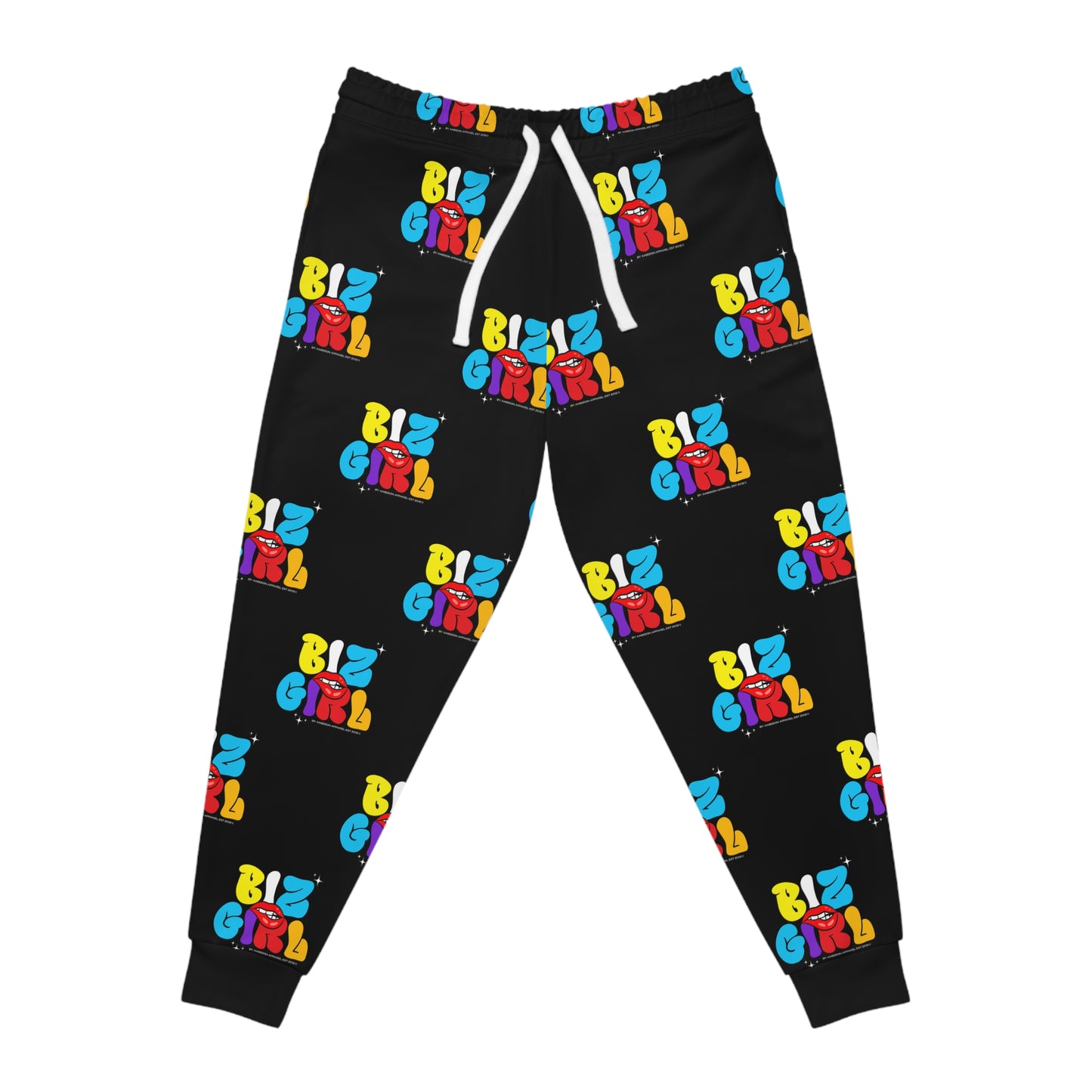 Unisex Ambizion Biz Girl Joggers — Black
