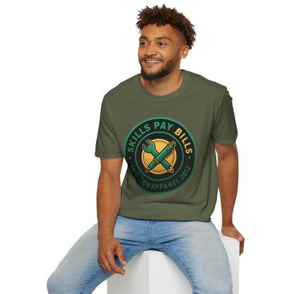 Skills Pay Bills Unisex T-Shirt