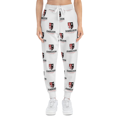 Unisex Ambizion Academy Joggers — White
