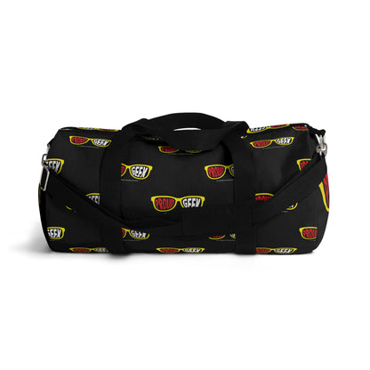 Proud Geek Black Duffel Bag