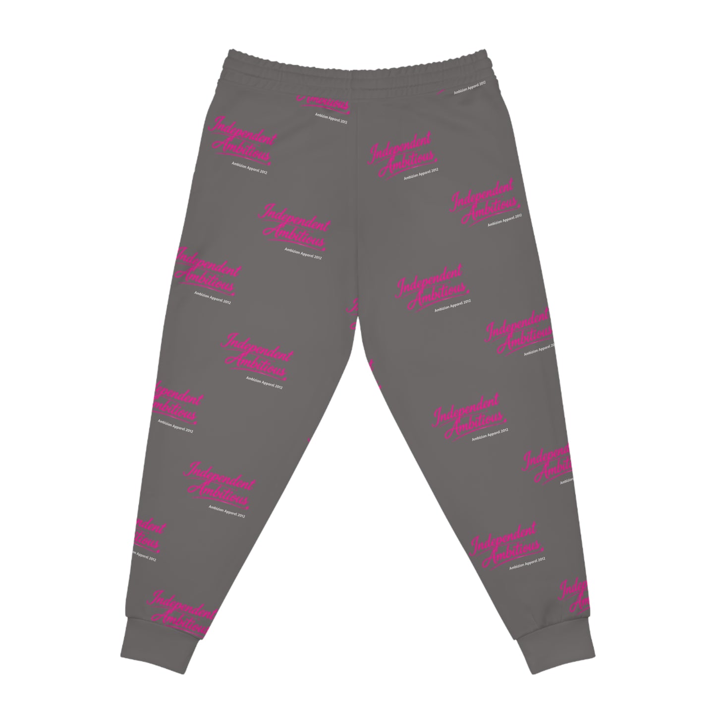 Unisex Independent Ambitious Joggers — Gray