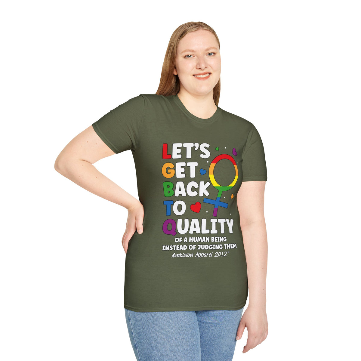 LGBTQ (Let's Get Back to Quality) Unisex T-Shirt (LGBTQ)