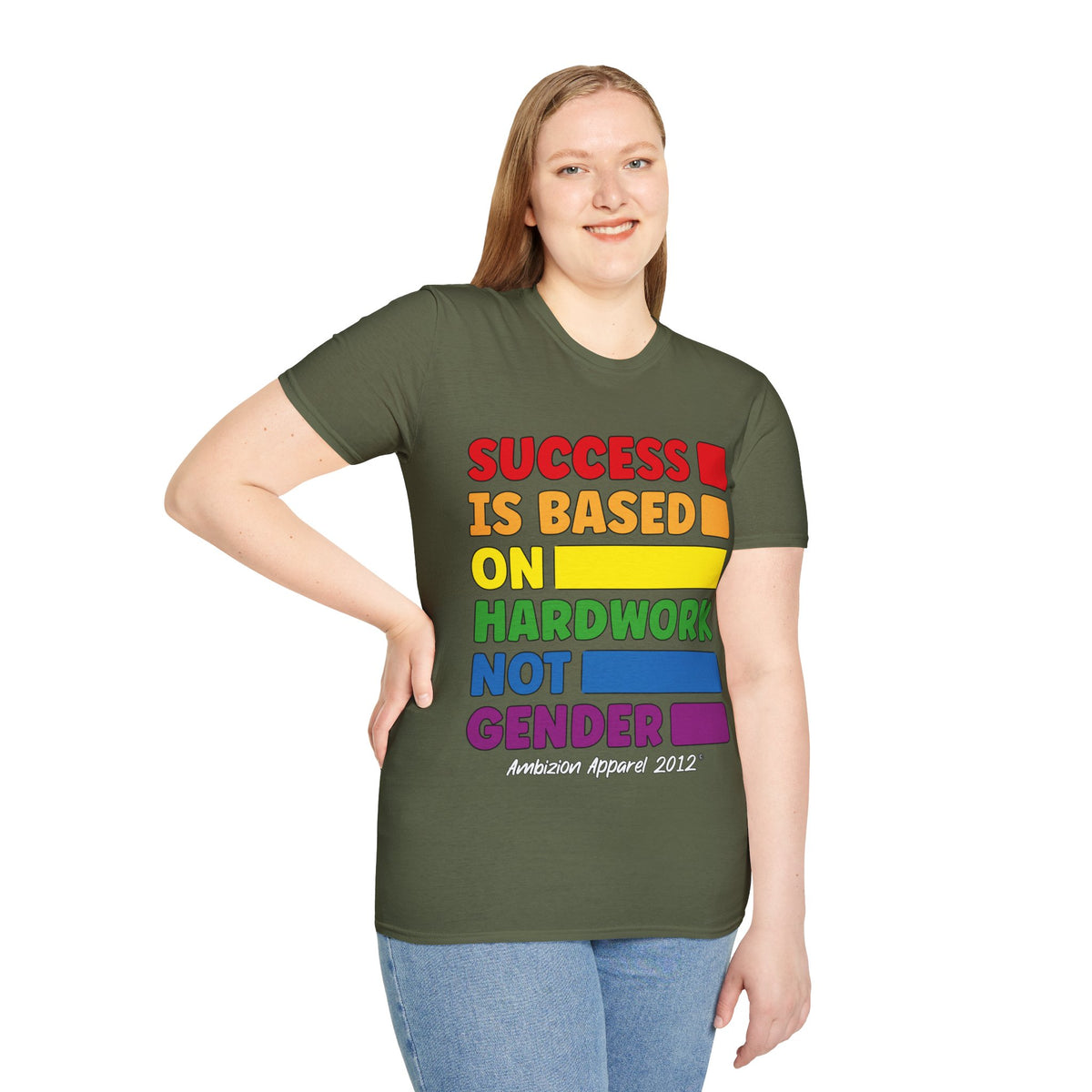 Success is Based on Hardwork T-Shirt (LGBTQ)