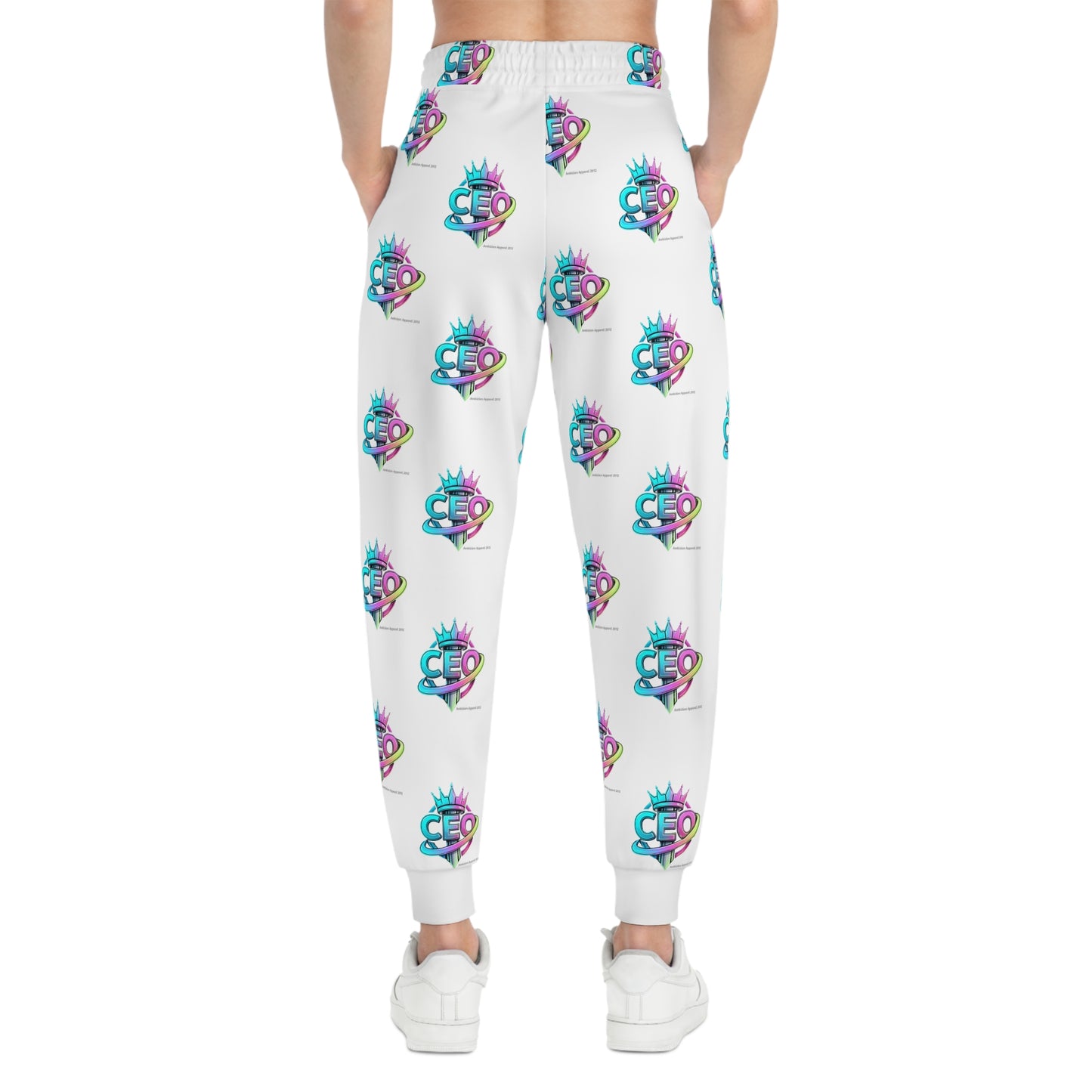 Unisex CEO Joggers — white