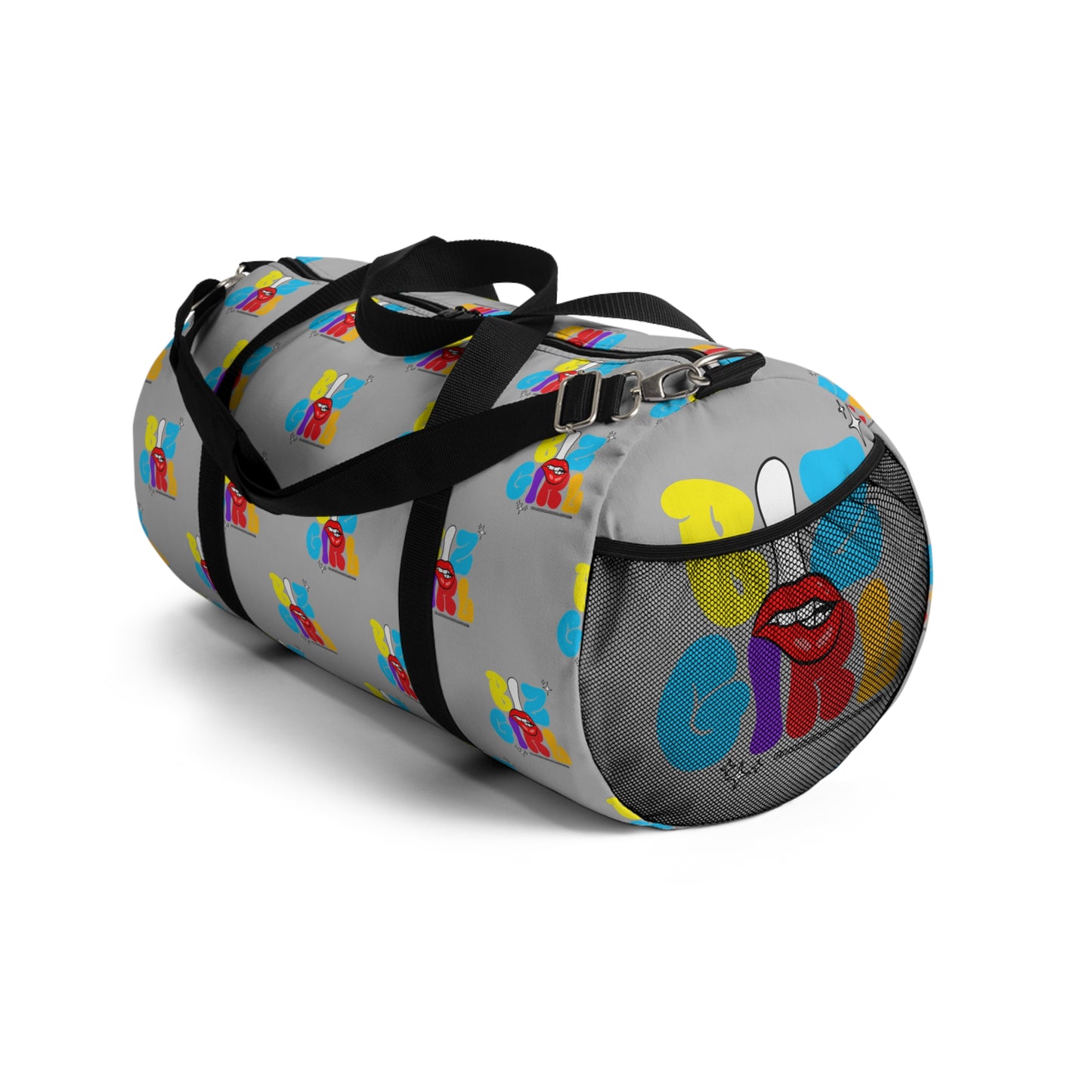 Biz Girl Grey Duffel Bag