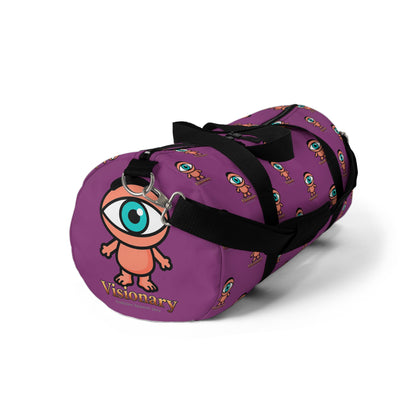 Visionary Purple Duffel Bag — Bold Travel & Gym Tote