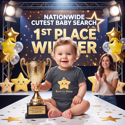 Born To Shine Infant Onesie