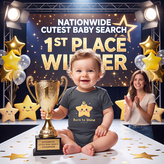 Born To Shine Infant Onesie
