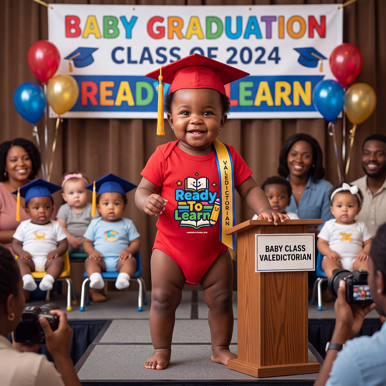 Ready To Learn" Infant Onesie