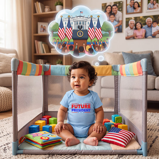 Future President" Infant Onesie
