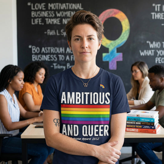 Ambitious and Queer T-Shirt (LGBTQ)