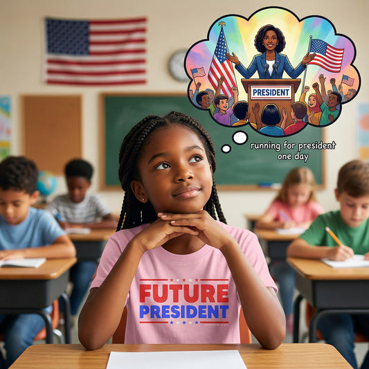 Future President Kids Unisex Tee