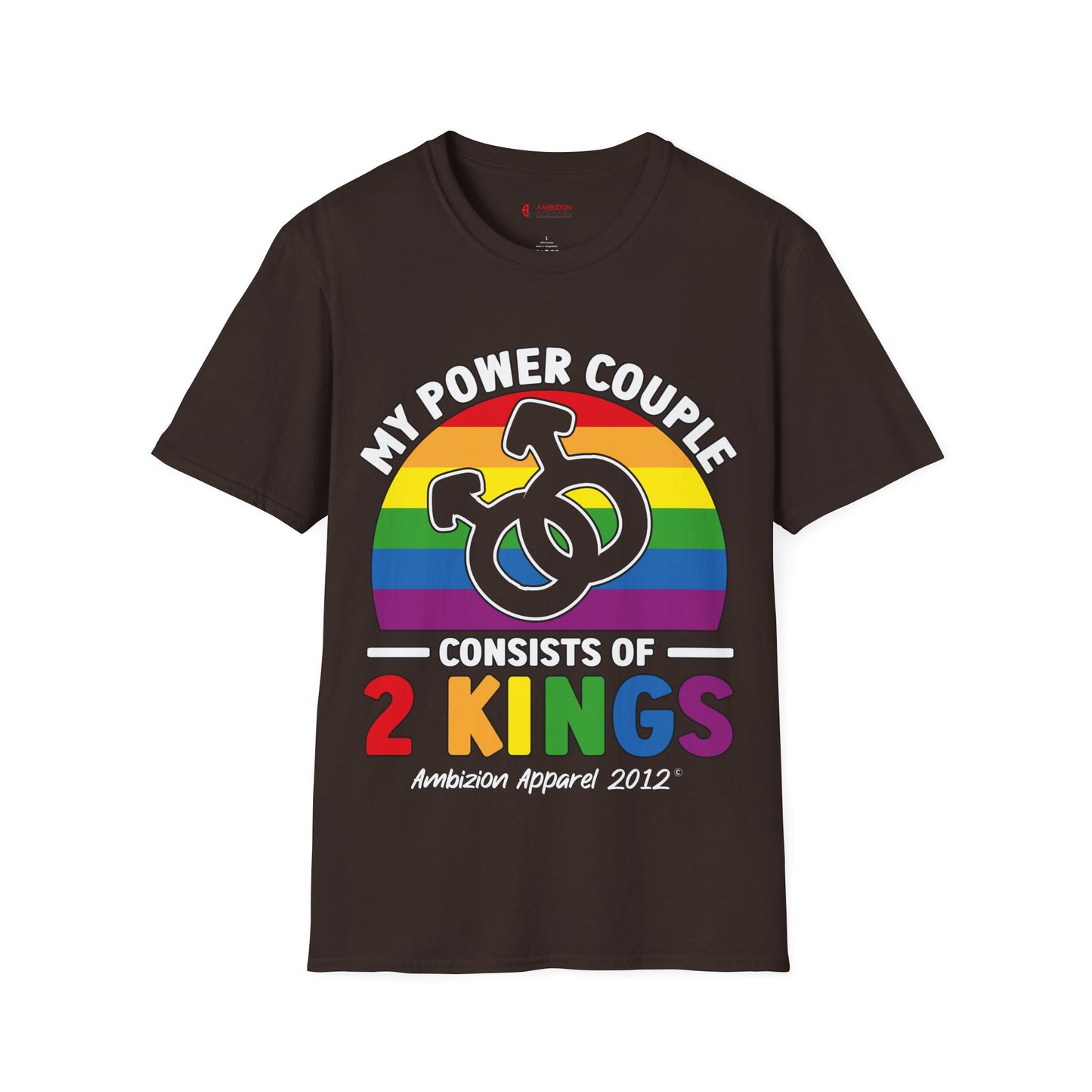 My Power Couple 2 Kings Unisex T-Shirt (LGBTQ)