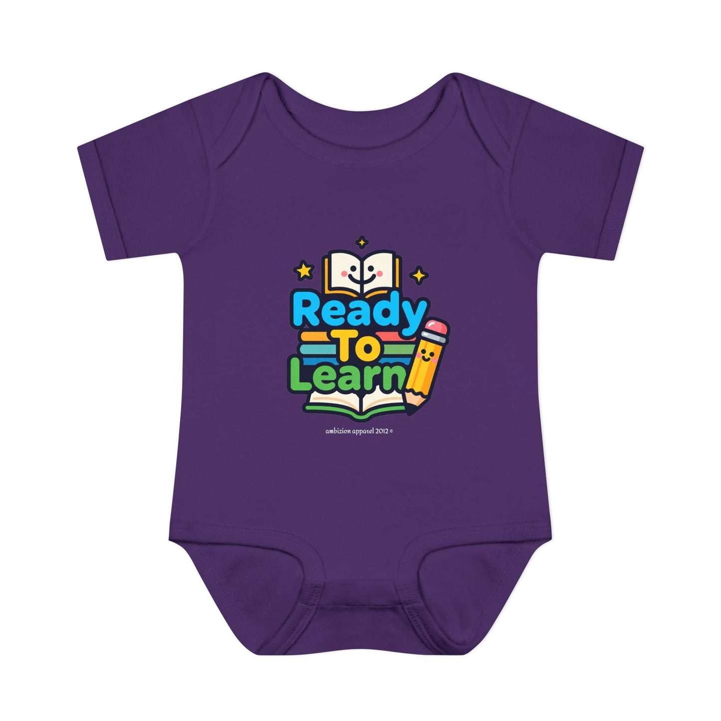 Ready To Learn" Infant Onesie