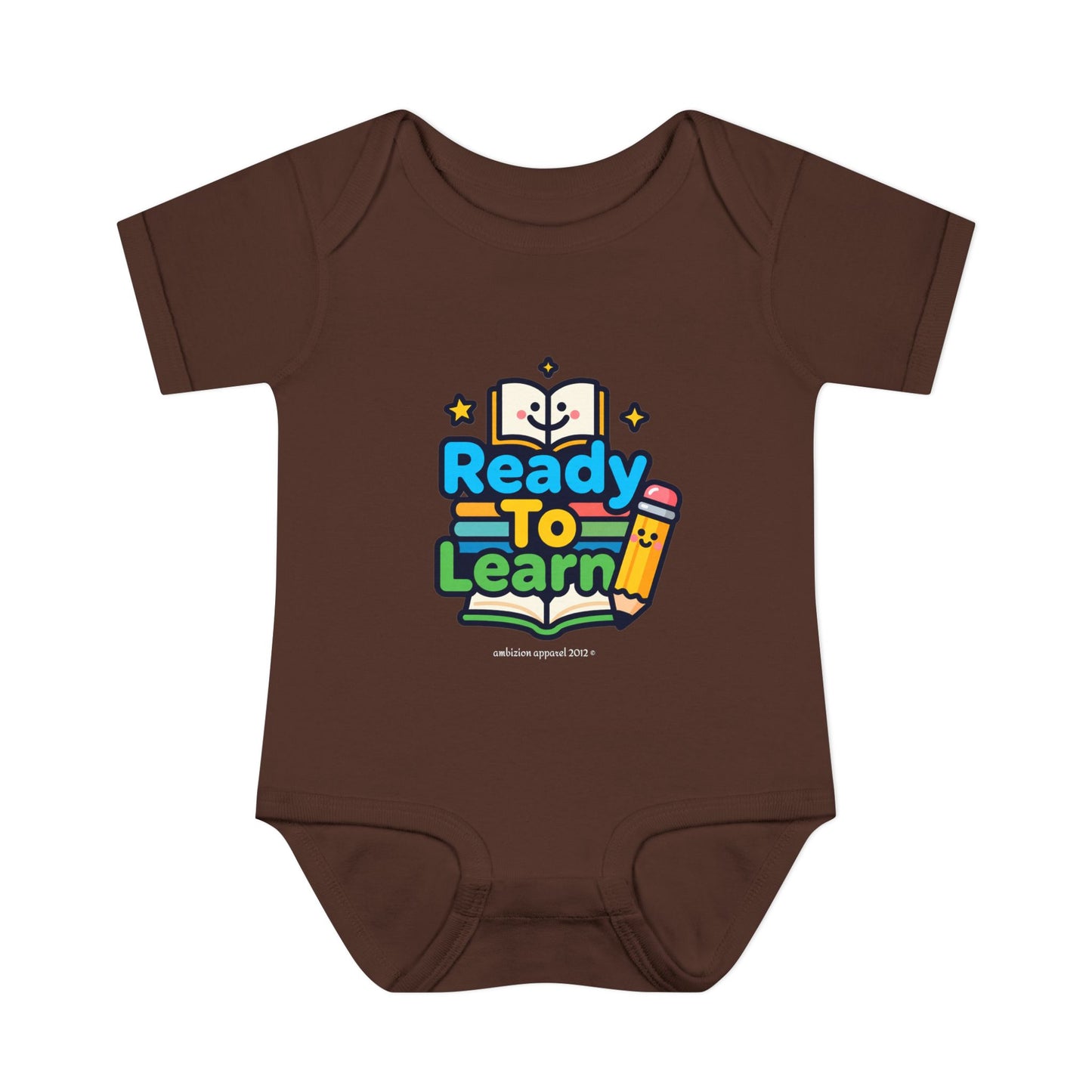 Ready To Learn" Infant Onesie