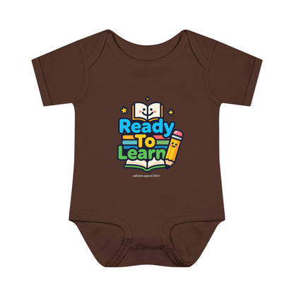 Ready To Learn" Infant Onesie