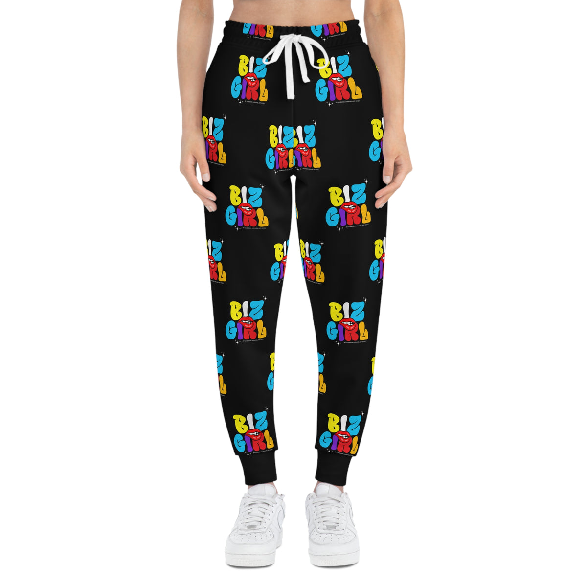 Unisex Ambizion Biz Girl Joggers — Black