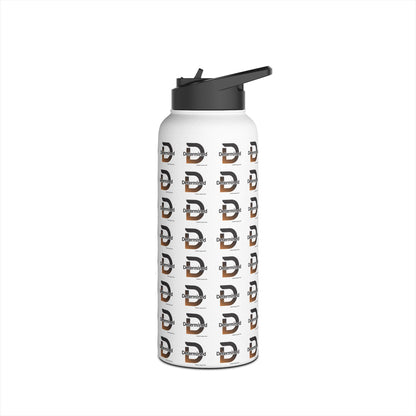 Determined Stainless Water Bottle — White