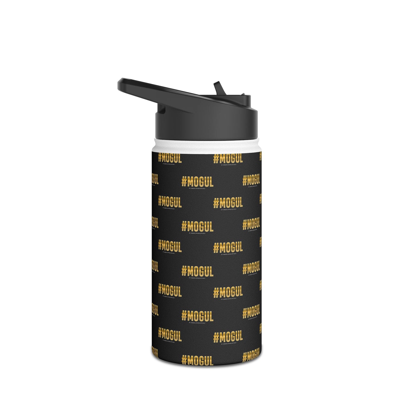 #Mogul Stainless Water Bottle — Black