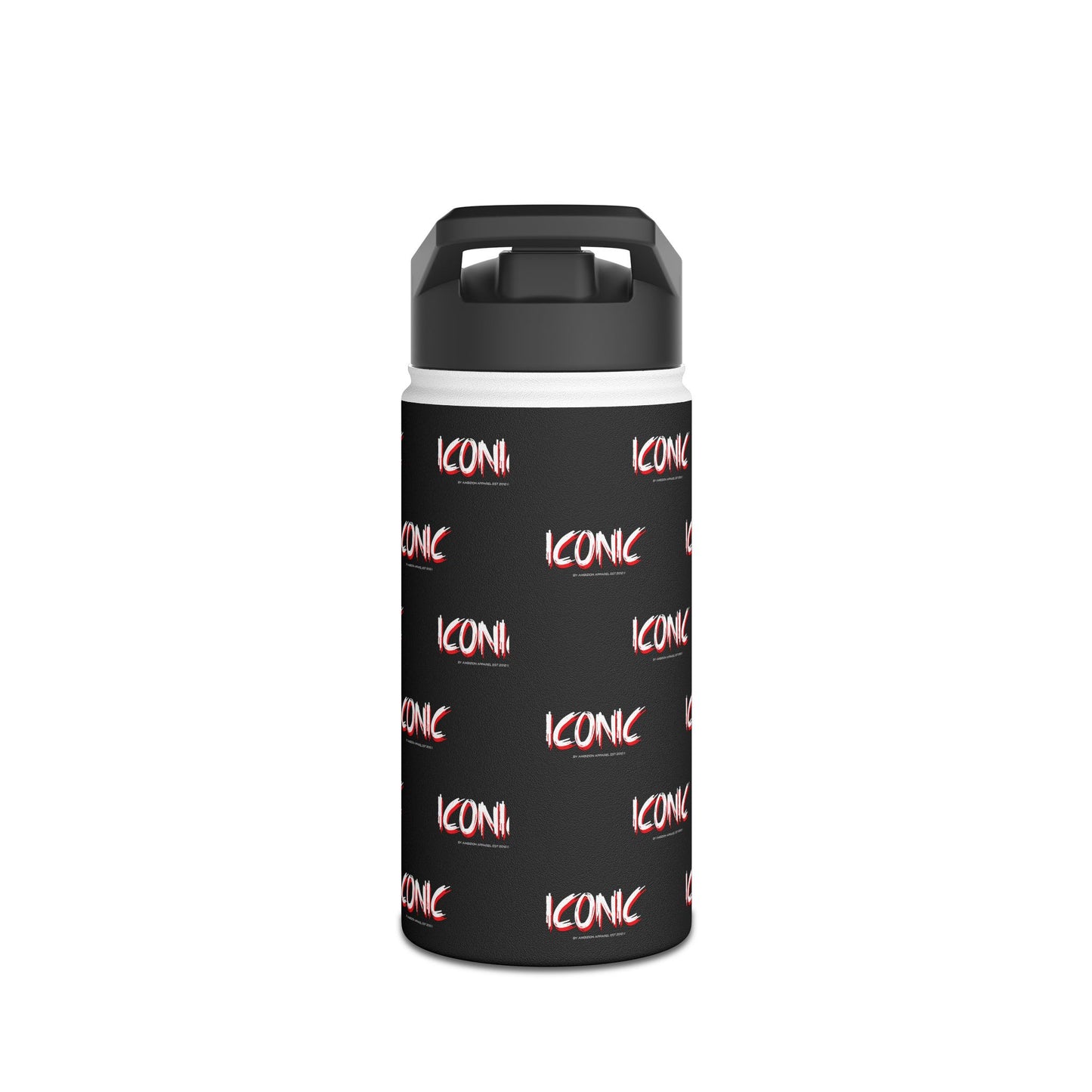 Iconic Stainless Water Bottle — Black