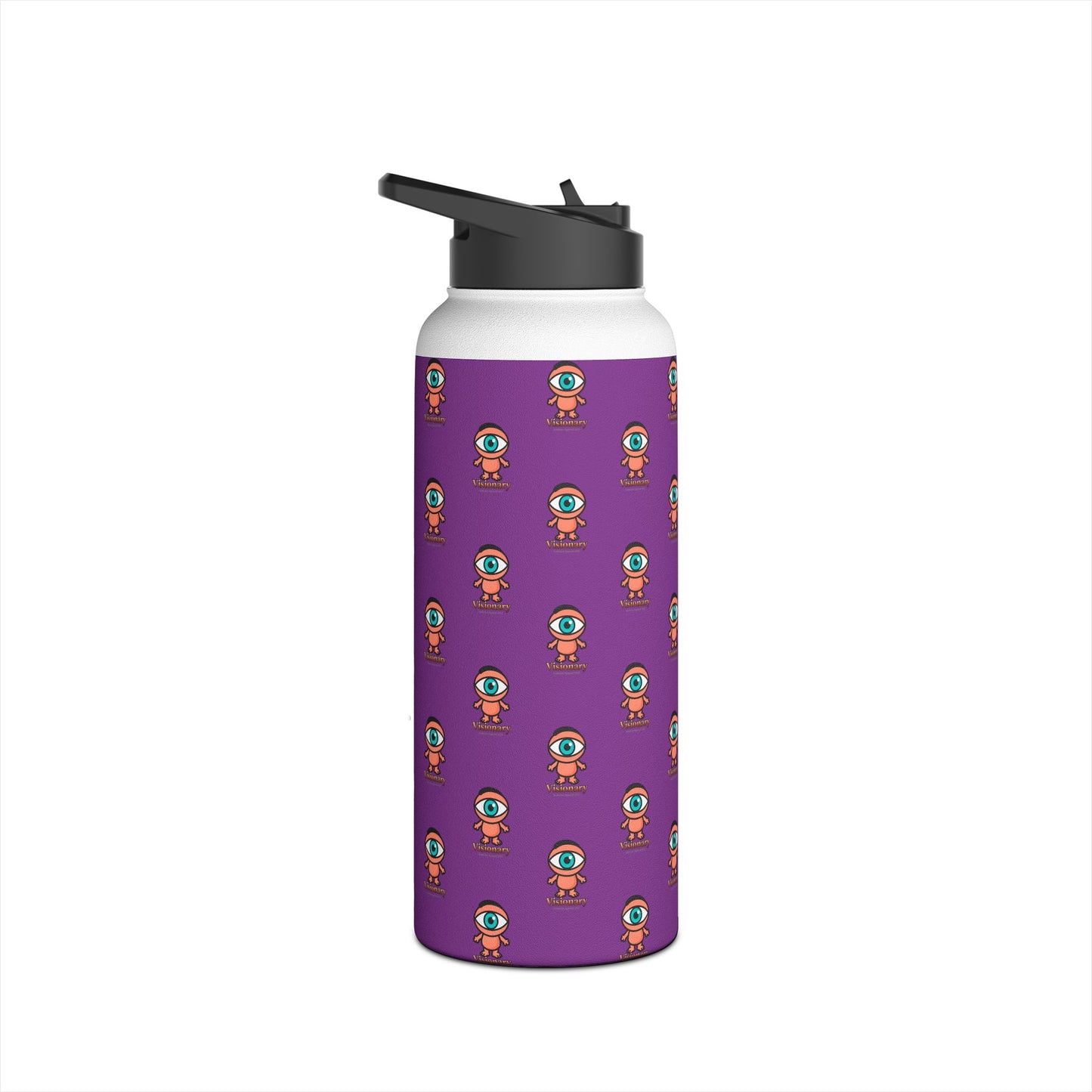 Visionary Stainless Water Bottle — Purple