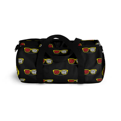 Proud Geek Black Duffel Bag