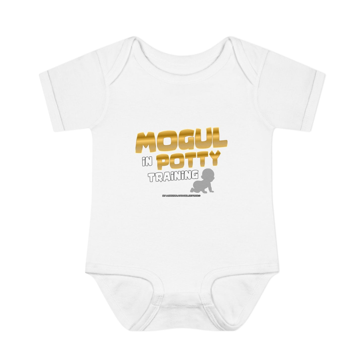 Mogul in Potty Training" Infant Onesie