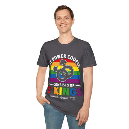 My Power Couple 2 Kings Unisex T-Shirt (LGBTQ)