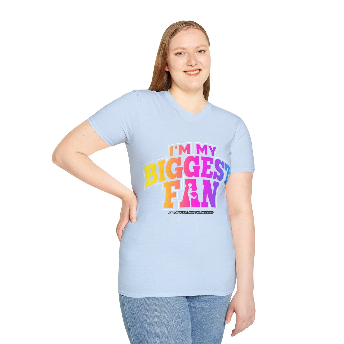 I'm My Biggest Fan Cheerleader Unisex T-Shirt