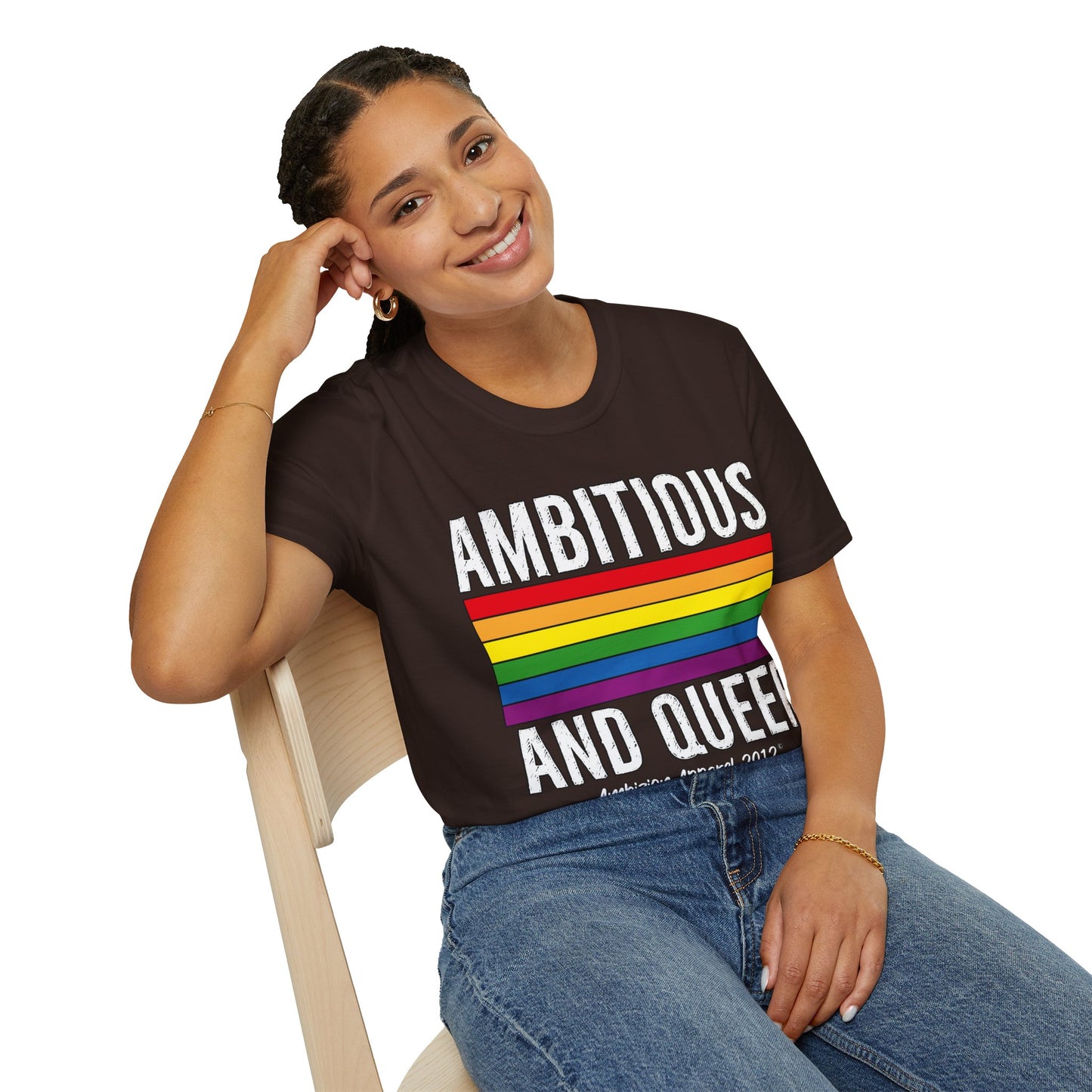 Ambitious and Queer T-Shirt (LGBTQ)