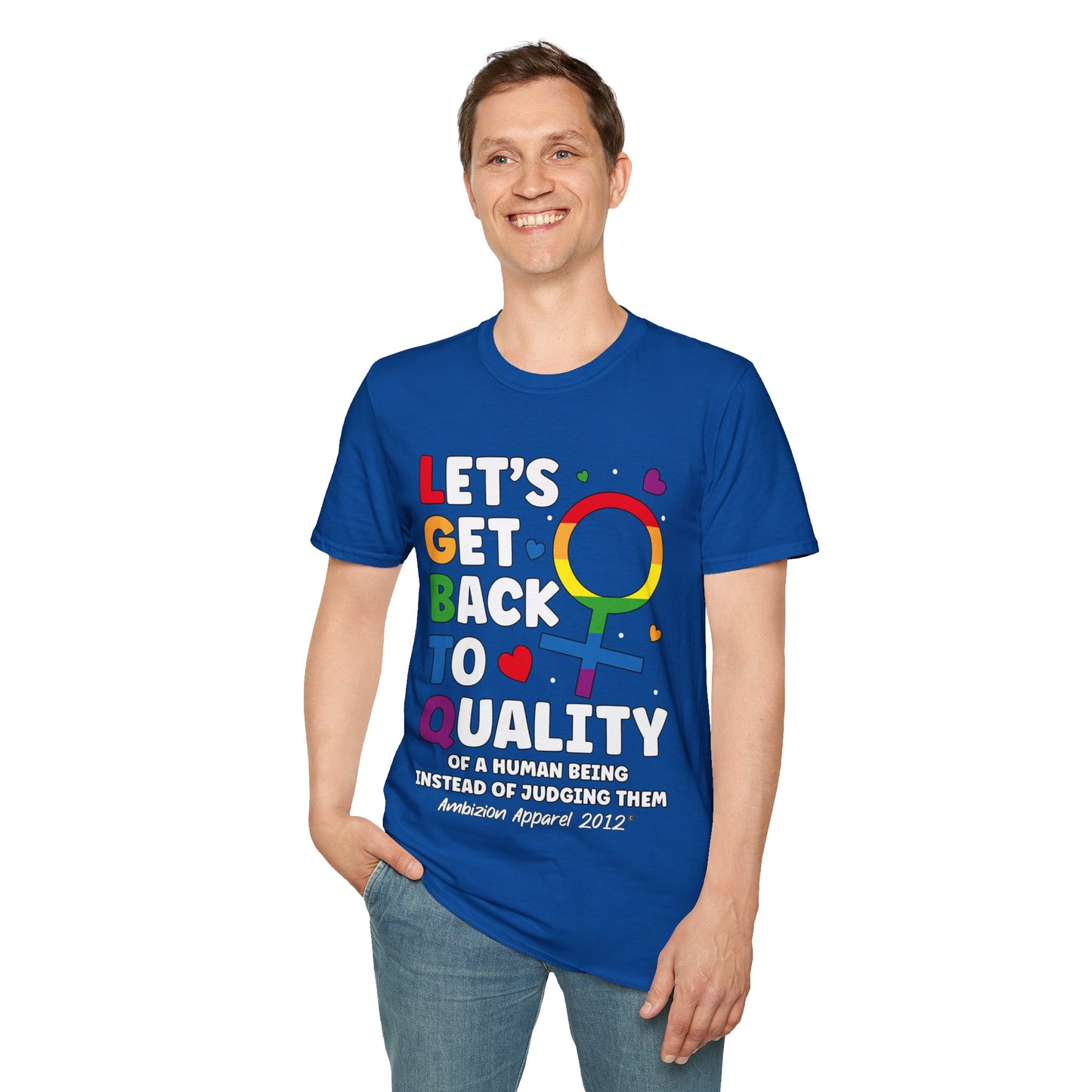 LGBTQ (Let's Get Back to Quality) Unisex T-Shirt (LGBTQ)