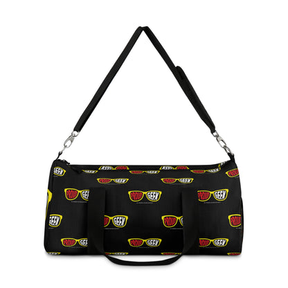 Proud Geek Black Duffel Bag