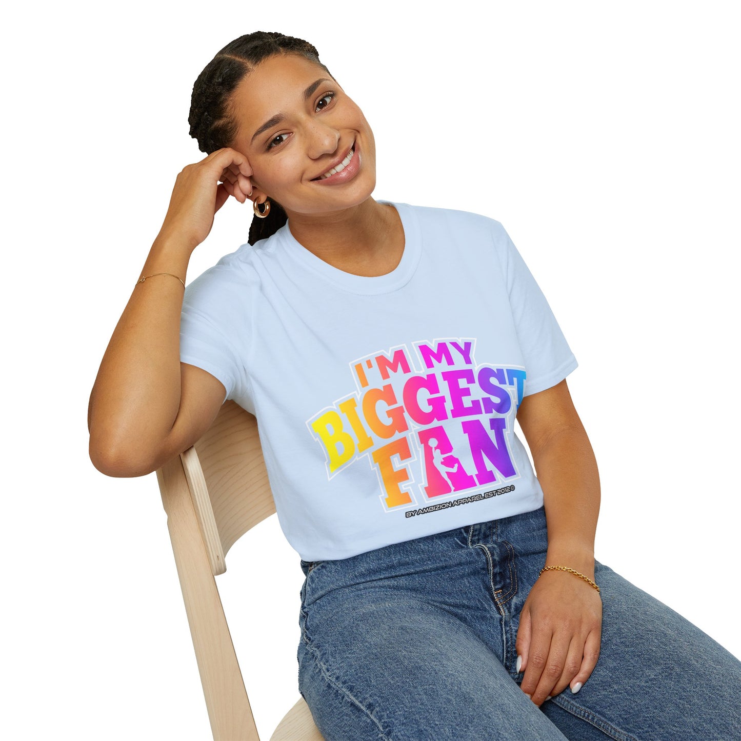 I'm My Biggest Fan Cheerleader Unisex T-Shirt