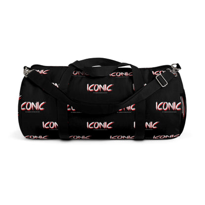 Iconic Black Duffel Bag — Bold Travel & Gym Tote