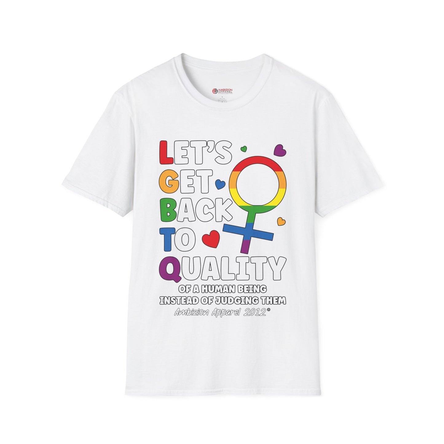 LGBTQ (Let's Get Back to Quality) Unisex T-Shirt (LGBTQ)