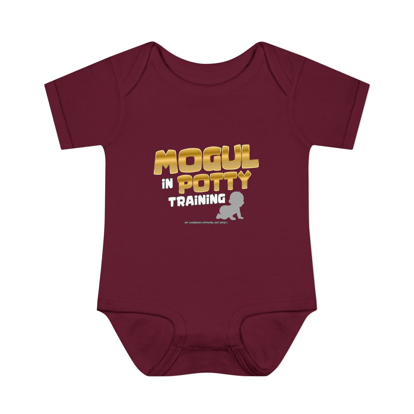 Mogul in Potty Training" Infant Onesie