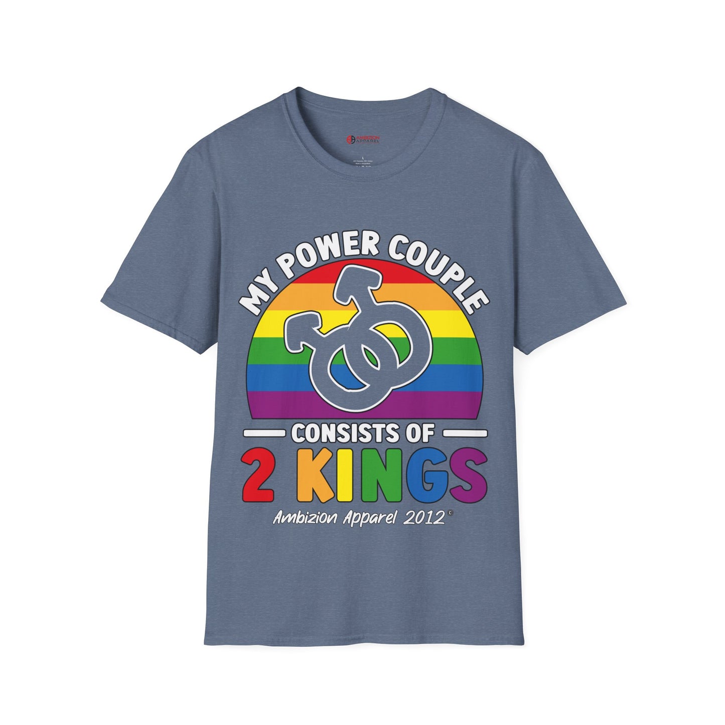 My Power Couple 2 Kings Unisex T-Shirt (LGBTQ)