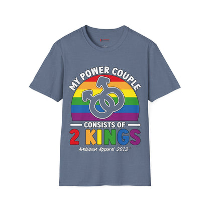 My Power Couple 2 Kings Unisex T-Shirt (LGBTQ)