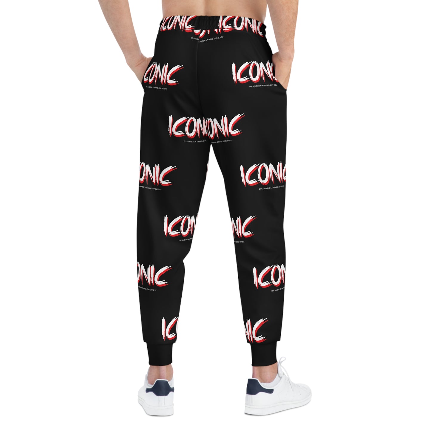Unisex Iconic Joggers — Black