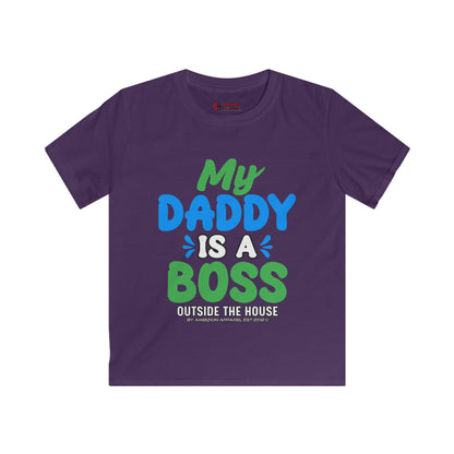 My Daddy is a Boss Kids Unisex Tee