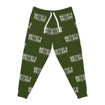 Unisex Hungry 4 Success Joggers — Green