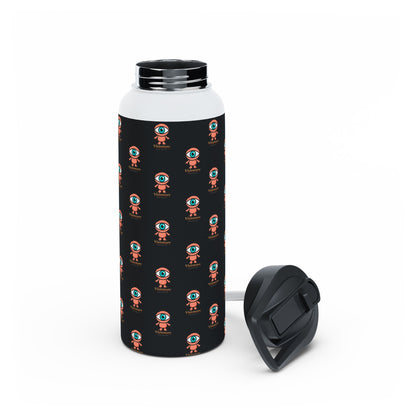 Visionary Stainless Water Bottle — Black